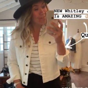 CJLA Whitley Sea salt Denim Jacket EUC